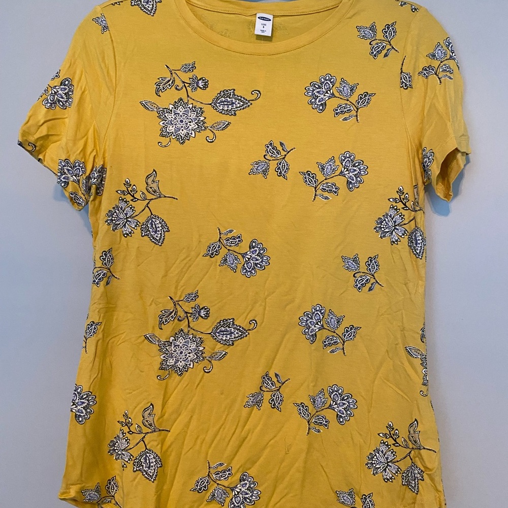 Old navy floral print Tunic